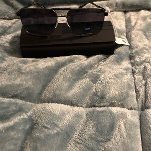 Zeiss Black Aviator Sunglasses